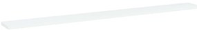Prateleiras para estante 4pcs 100x10x1,5cm contraplacado branco