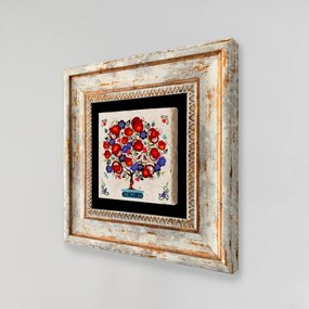 Pintura Decorativa Enquadrada TC11316 – Multicolor – 20 x 20 cm