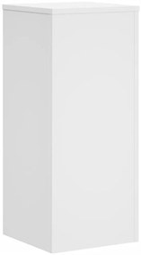 Suportes p/ plantas 2 pcs 30x30x70 cm derivados madeira branco