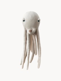 Almofada de peluche artesanal Octopus, Alt 85 cm