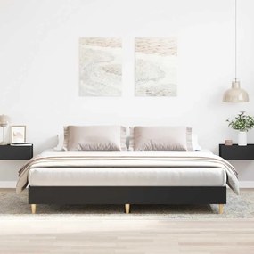 vidaXL Estrutura de cama sem colchão 180x200 cm derivados de madeira