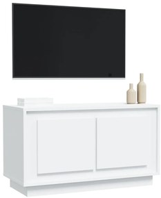 Móvel de TV 80x35x45 cm derivados de madeira branco