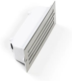 Conjunto de 4 focos embutidos modernos aço IP44 - Hurricane