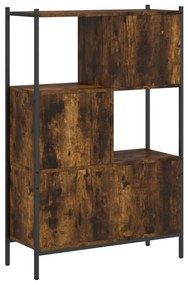 Estante 72x28x109 cm derivados de madeira carvalho fumado