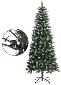 Árvore de Natal artificial com suporte 150 cm PVC verde