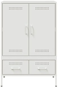Móvel alto 68x39x101,5 cm aço branco
