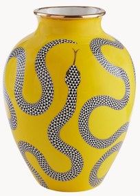 Jarra de porcelana com ouro Eden, Alt 27 cm