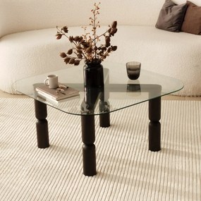Mesa de Café Kei - Antracite - 80x40x80 cm
