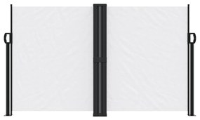 Toldo lateral retrátil 140x1200 cm branco