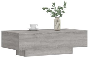 Mesa de Centro Inska de 100 cm - Cinzento - Design Moderno