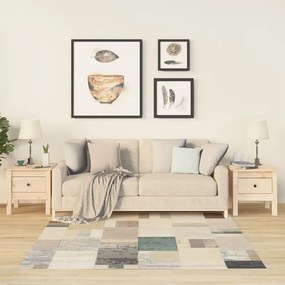 vidaXL Mesas de apoio 2 pcs 40x40x39 cm madeira de pinho maciça