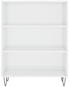 Estante 69,5x32,5x90 cm derivados de madeira branco brilhante