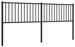 Cabeceira de cama 193 cm metal preto