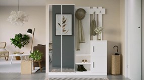 Cabide de Entrada DD8 – Branco – 147,2x179,7x37,5 cm