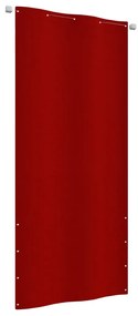 Tela de varanda 100x240 cm tecido oxford vermelho