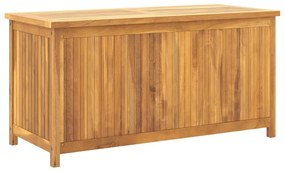 Caixa para jardim 114x50x58 cm madeira de teca maciça