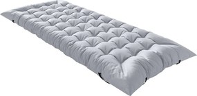 Outsunny Isolante de Campismo dobrável 8 cm de Espessura Colchão de Campismo com Capa Antiderrapante e Fitas para Campismo 200 x 80 cm Cinza claro | Aosom Portugal