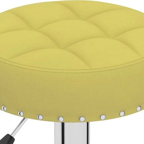 Bancos de Bar - 2 pcs - Tecido Verde