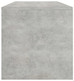 Mesa de centro derivados de madeira cinzento cimento