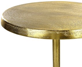 Mesa de apoio em metal dourado PANNOUVRE Beliani