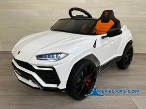 Carro eletrico crianças Lamborghini Urus 12V 2.4G Branco
