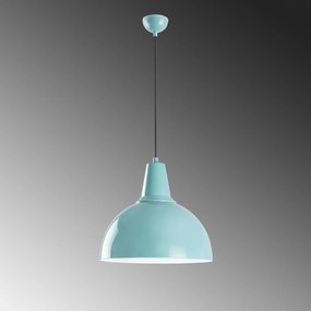 Candeeiro Suspenso Kure – Turquesa – Ø30 h:25 cm