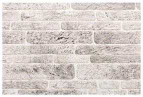 Painéis de parede 3D 10 pcs 100x50 cm EPS cinzento-claro