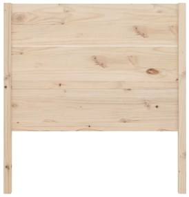Cabeceira de cama 96x4x100 cm pinho maciço