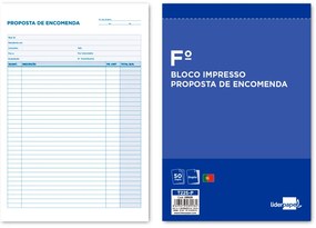 Bloco de Encomendas Duplicado 215x315 mm