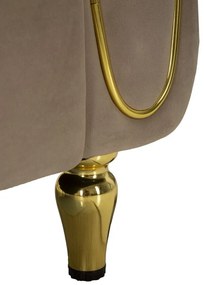 SOFÁ ALMA CINZA COM ALMOFADAS 155X81X71CM