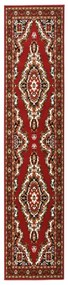 vidaXL Passadeira 60x400 cm polipropileno vermelho oriental