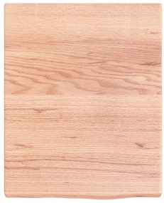 Prateleira de parede 40x50x(2-4) cm carvalho tratado castanho