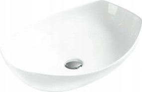 Mexen Gianna lavatório de bancada 56 x 39 cm, branco - 21915600