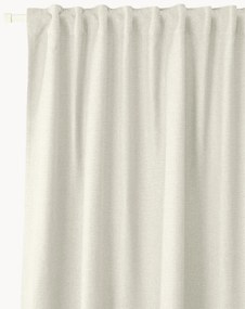 Cortinas opacas com multi-banda Jensen, conjunto de 2, L 130 cm