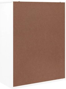 Sapateira ALTA 77x35x96 cm madeira de pinho maciça branco