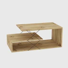 Mesa de Centro Cayenne – Carvalho – 100x40x50 cm
