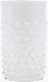 Copos artesanais Opaline Hobnail, conjunto de 2