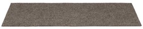 Tapetes de escada adesivos 30 pcs 60x25 cm retangular creme