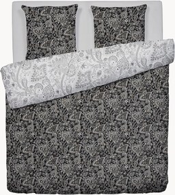 Conjunto de roupa de cama em cetim de algodão Indienne, vários tamanhos