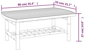 3pcs conj. lounge de jardim bambu c/ almofadões cinzento-escuro