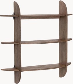 Estante de parede em madeira de manga Westwood