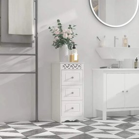 Armário Carol de 3 Gavetas - Design Contemporâneo
