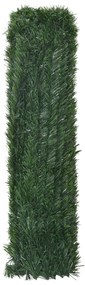 Vedação de relva artificial 1x5 m verde