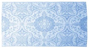 Tapete de exterior 160x230 cm ARAKIL PP azul-bebé