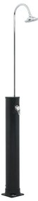 Chuveiro solar 214 cm 20 L preto