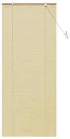 Persianas e Sombras de Janela Natural 80 x 220 cm Bambu