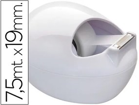 Desenrolador Scotch de Secretária Cor Branco c-36 Karim de 7,5 mt X 19 mm Inclui Rolo de Fita Magic