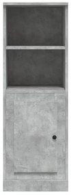 Aparador alto 36x35,5x103,5 cm derivados madeira cinza cimento