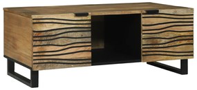 vidaXL Mesa de Centro 100x54x40 cm - Madeira de Mangueira Maciça
