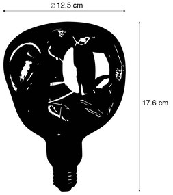 Lâmpada LED regulável E27 G125 arco-íris 4W 200 lm 1800K